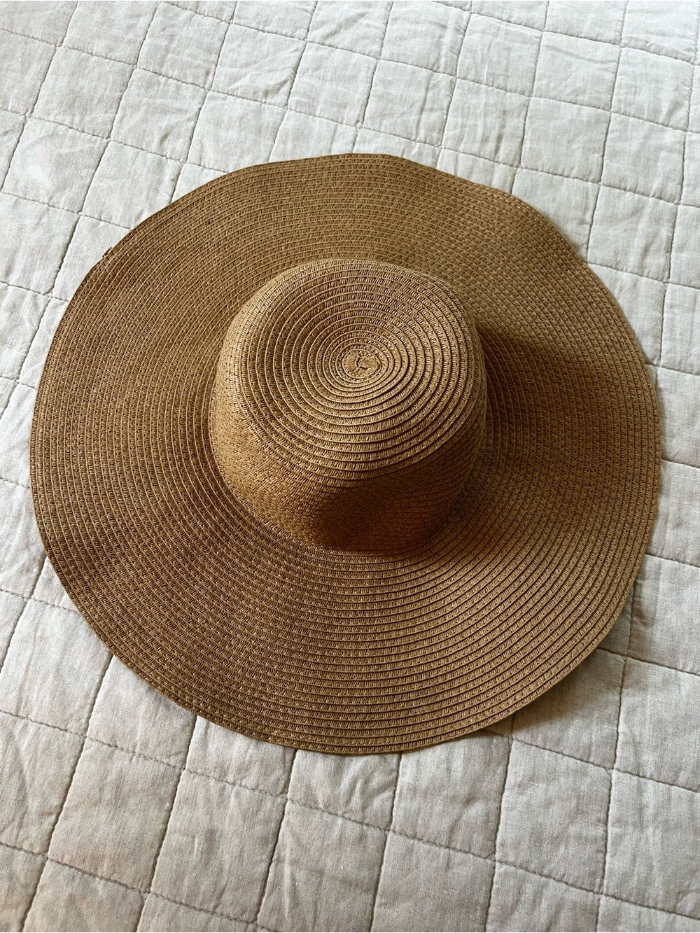 Women’s Wide-Brim Sun Hat - Tan